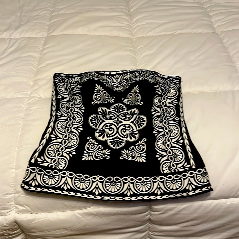 White House Black Market strapless top